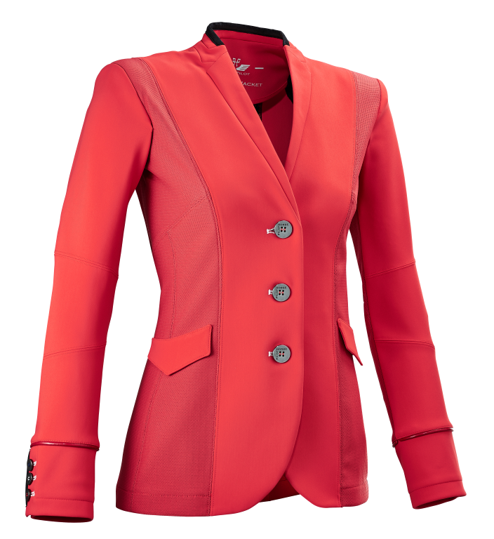AEROTECH Turnierjacket Damen rot vorne